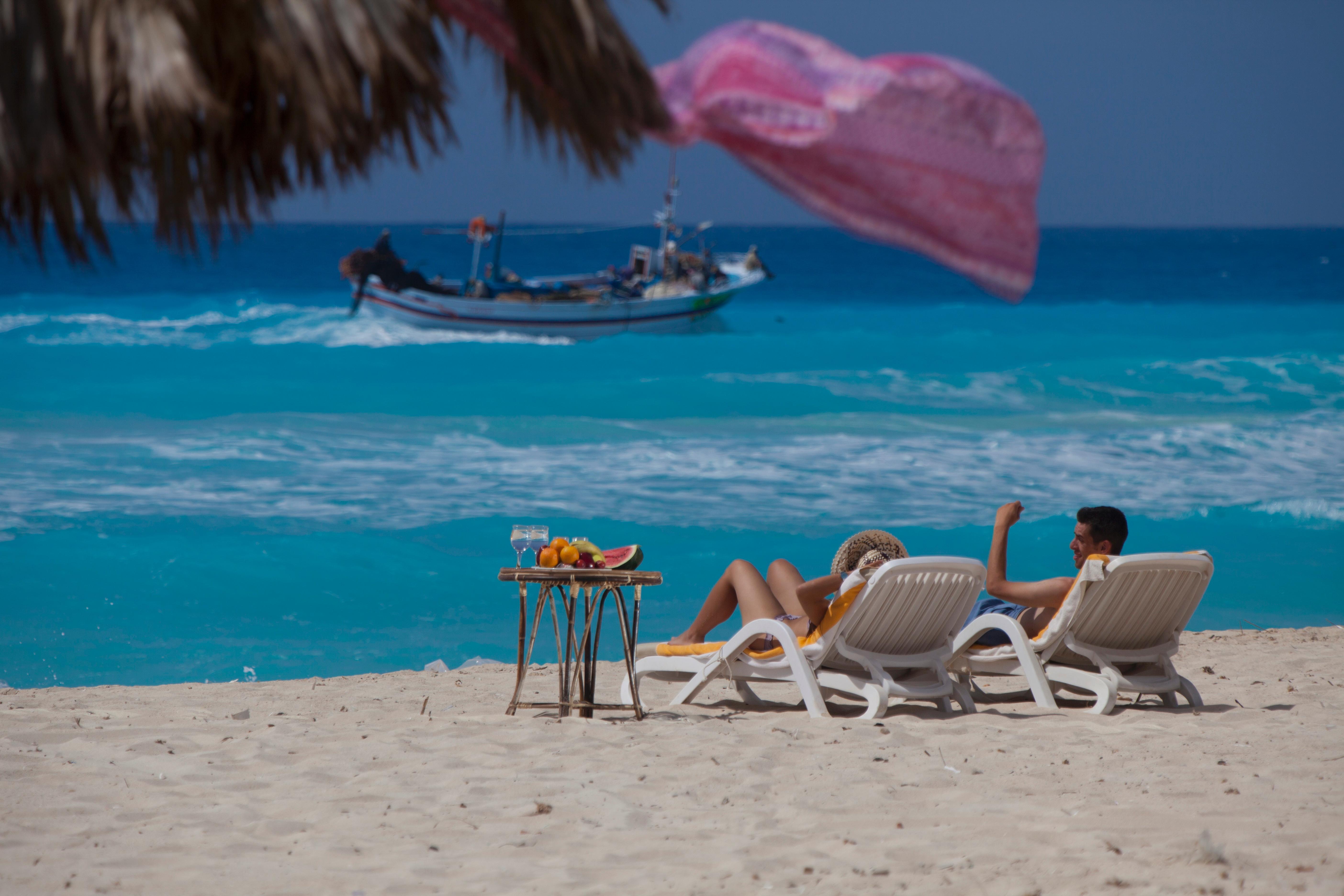 Borg El Arab Beach Resort Dış mekan fotoğraf Beach in El Alamein