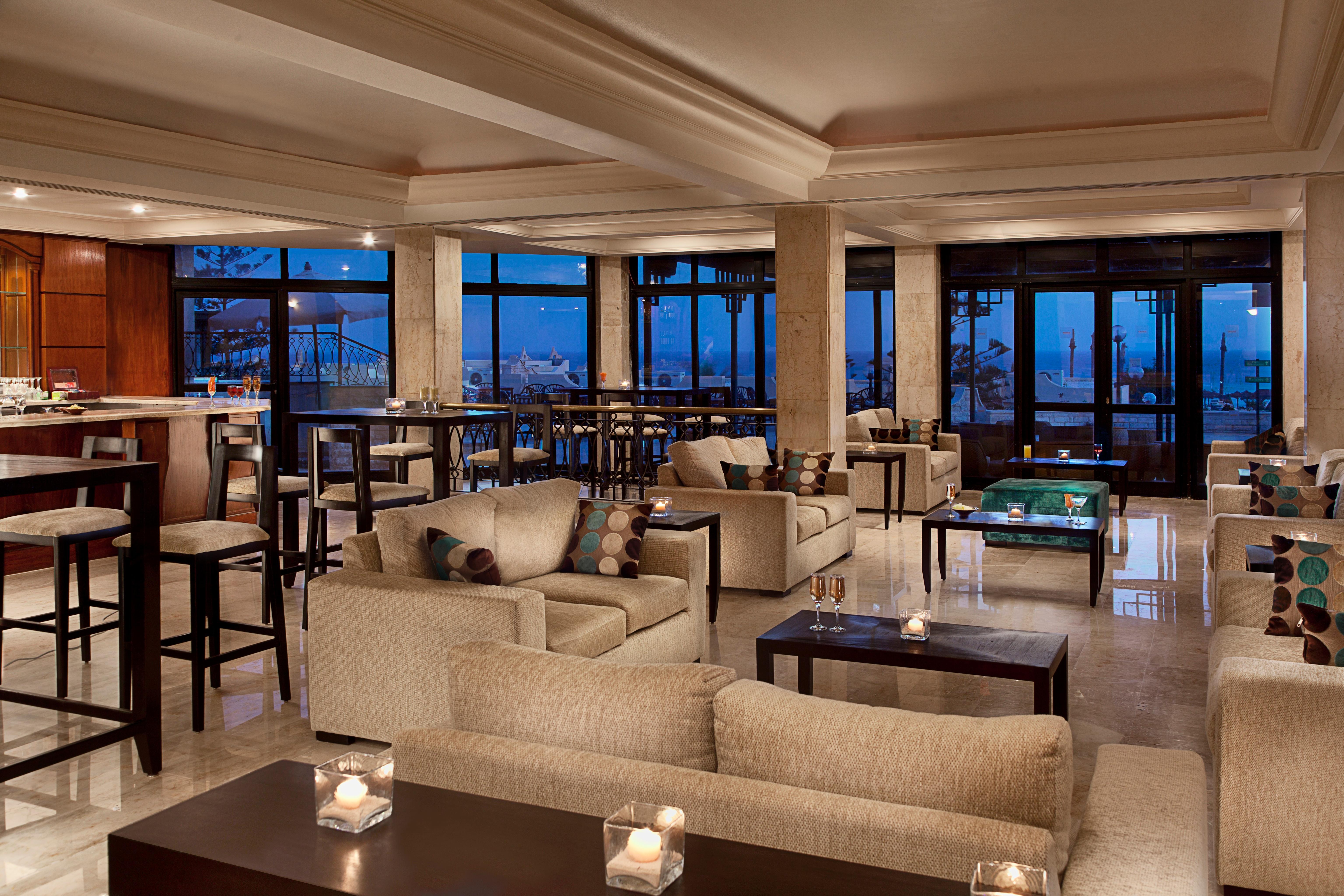 Borg El Arab Beach Resort Dış mekan fotoğraf The Westin lounge at MIA